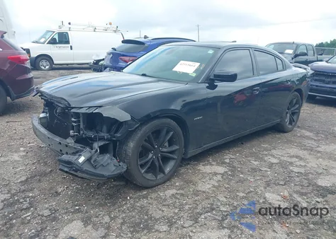 2016 Dodge Charger R/T из США, поврежденный, VIN 2C3CDXCT4GH259293